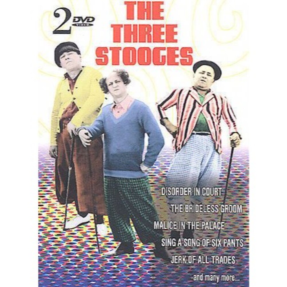 Three Stooges DVD 2-Pack 2003 Brand New Sealed Comedy Movie Larry Moe Curly